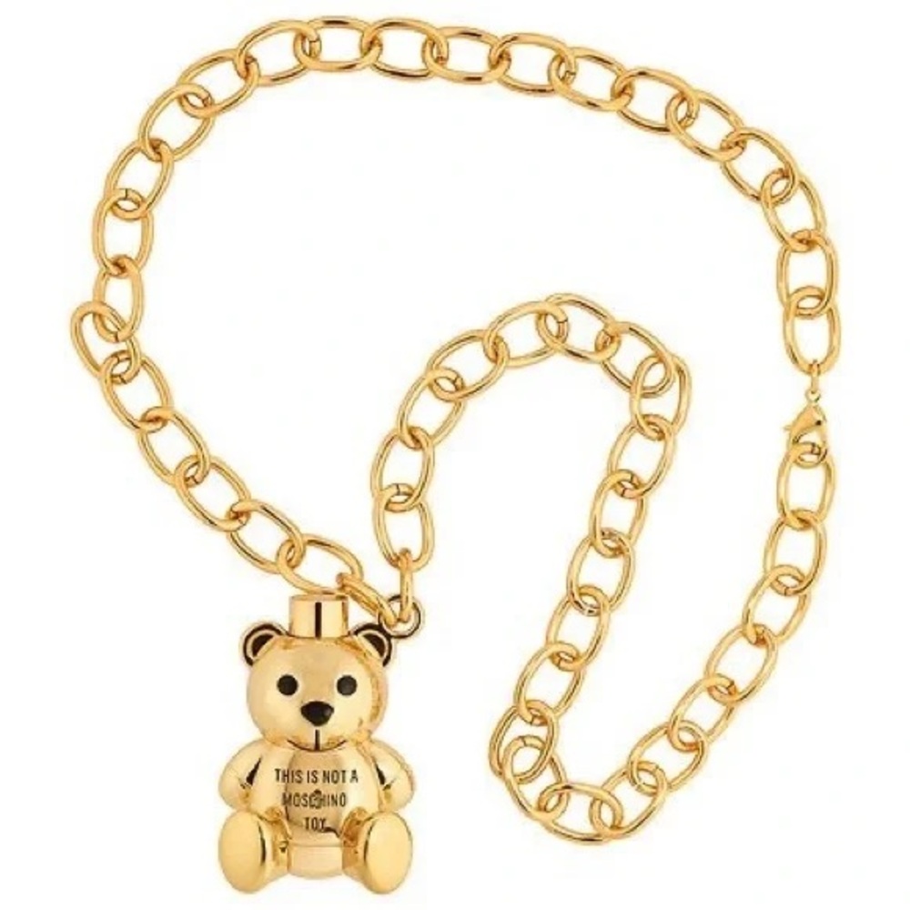 Moschino X Sephora Gold Bear Necklace